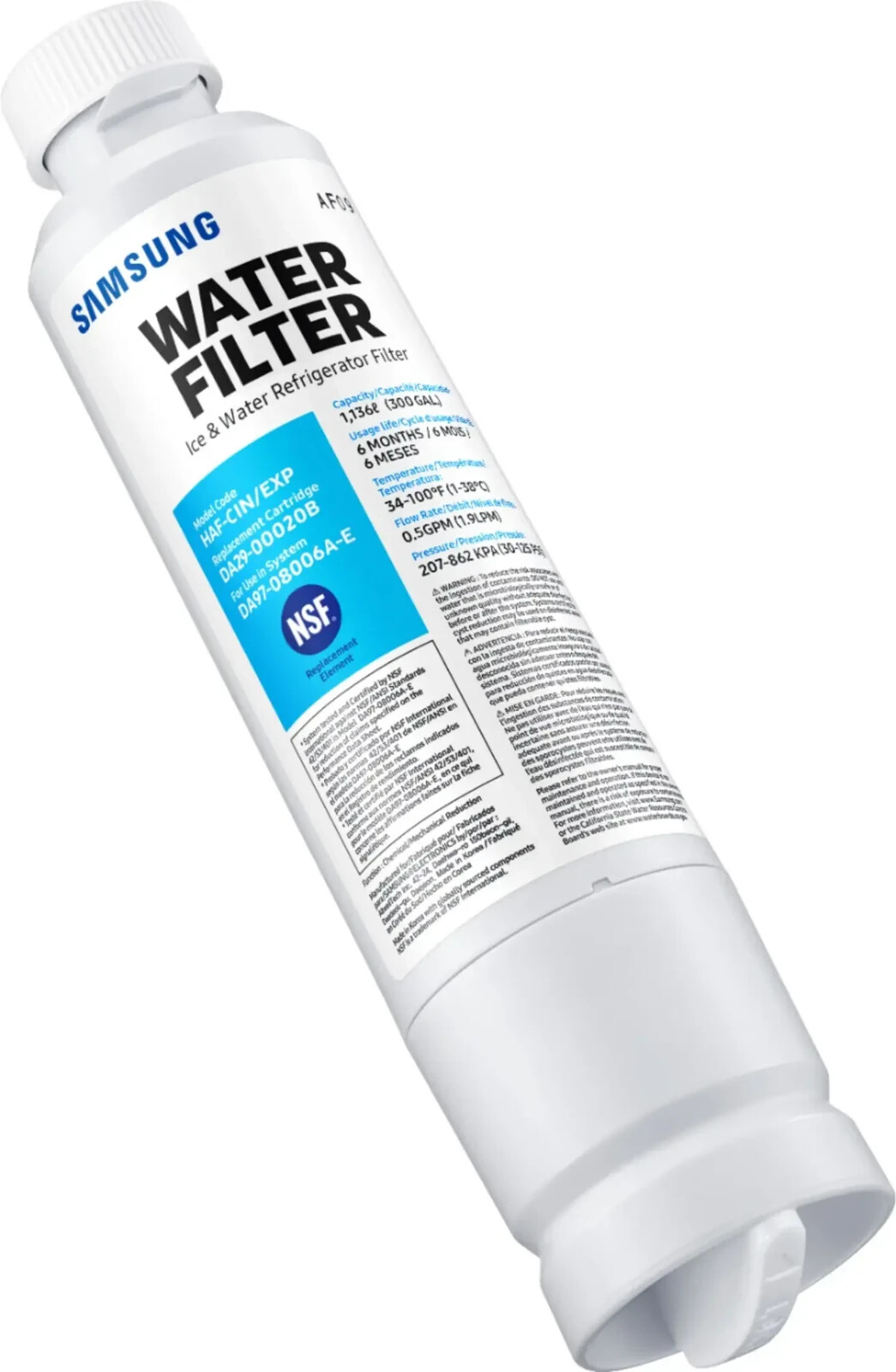 SAMSUNG HAF-CIN/EXP Refrigerator Water Filter DA29-00020B