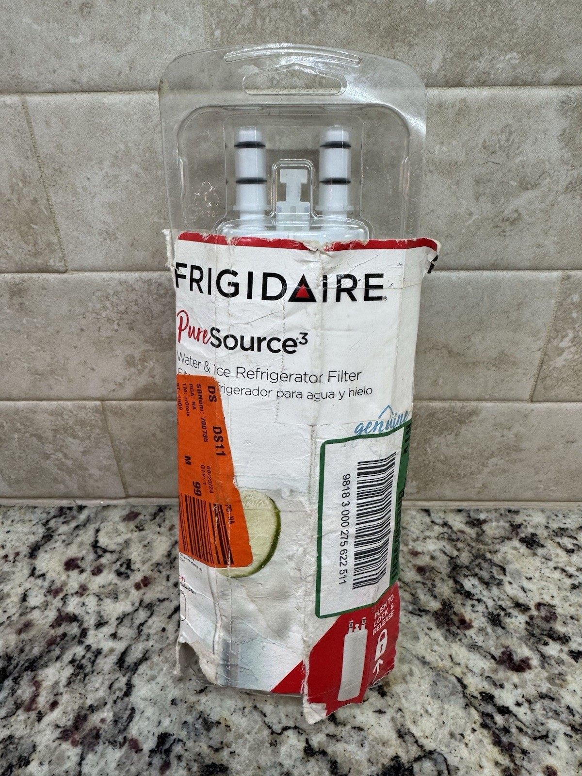Frigidaire WF3CB PureSource 3 Water & Ice Refrigerator Filter New