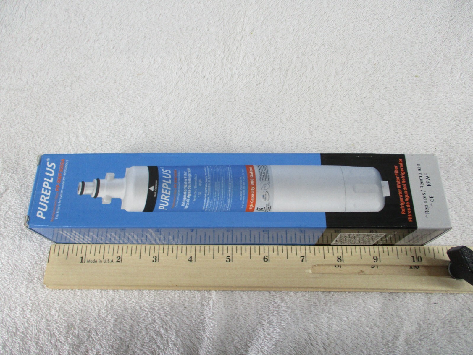 Pureplus Refrigerator Water Filter Replacement High Capacity 300 Gal PP-RWF3600