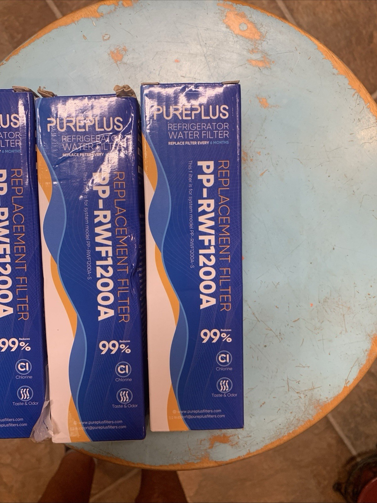 PurePlus Replacement Water Filter PP-RWF 1200A NEW SEALED- 3 Pack
