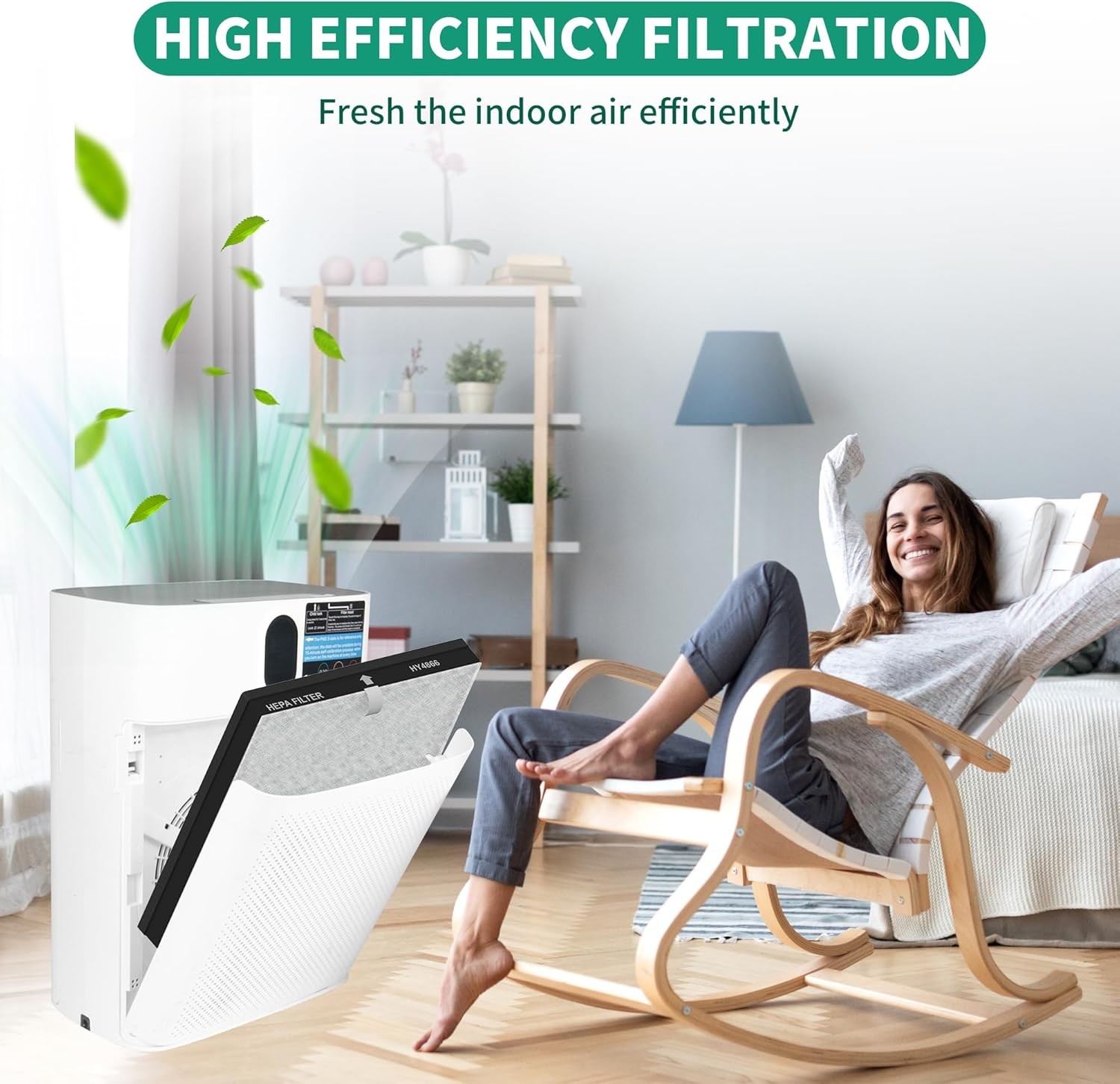 4 Packs Premium HY4866 Replacement Filter Compatible with MORENTO HY4866