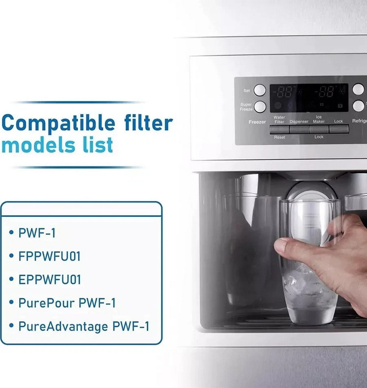 US STOCK PWF-1 FPPWFU01 Refrigerator Frigidaire Wate Ice Filter 1/2/3/4PACK