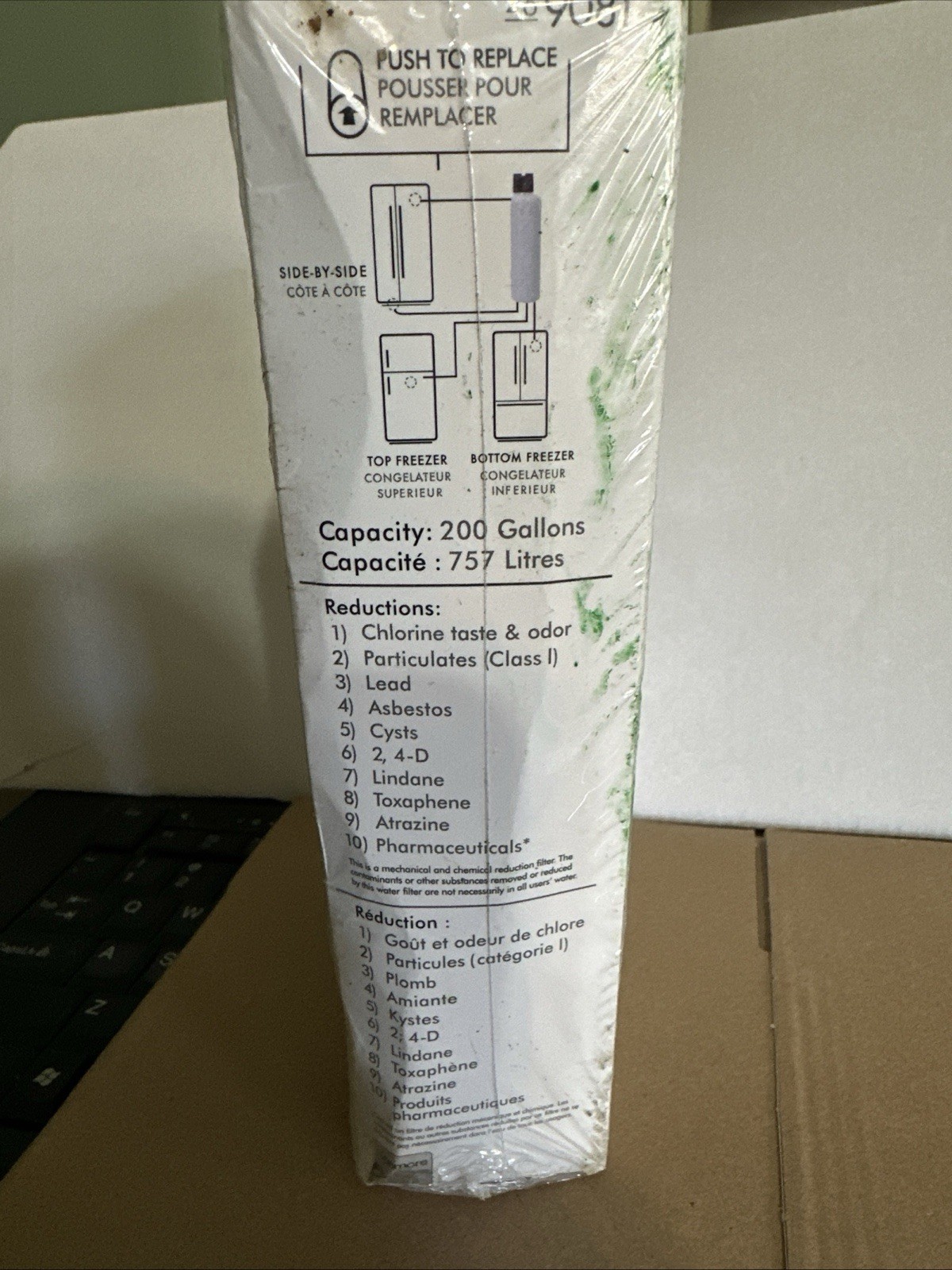 2–Kenmore 469081 Refrigerator Water Filter – White