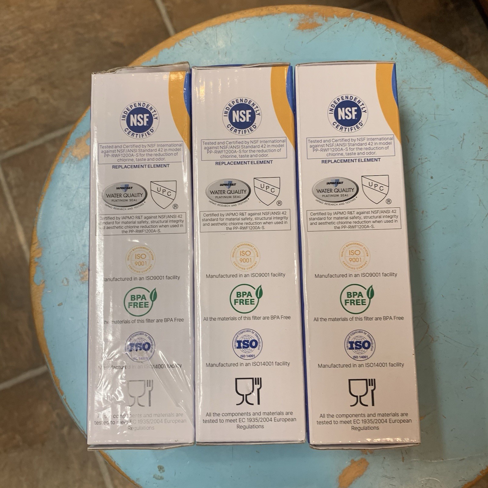 PurePlus Replacement Water Filter PP-RWF 1200A NEW SEALED- 3 Pack