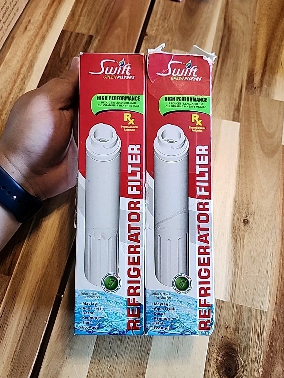 2 Swift – Compatible for Maytag UKF8001, 4396395, 469006 – Green Water Filter B