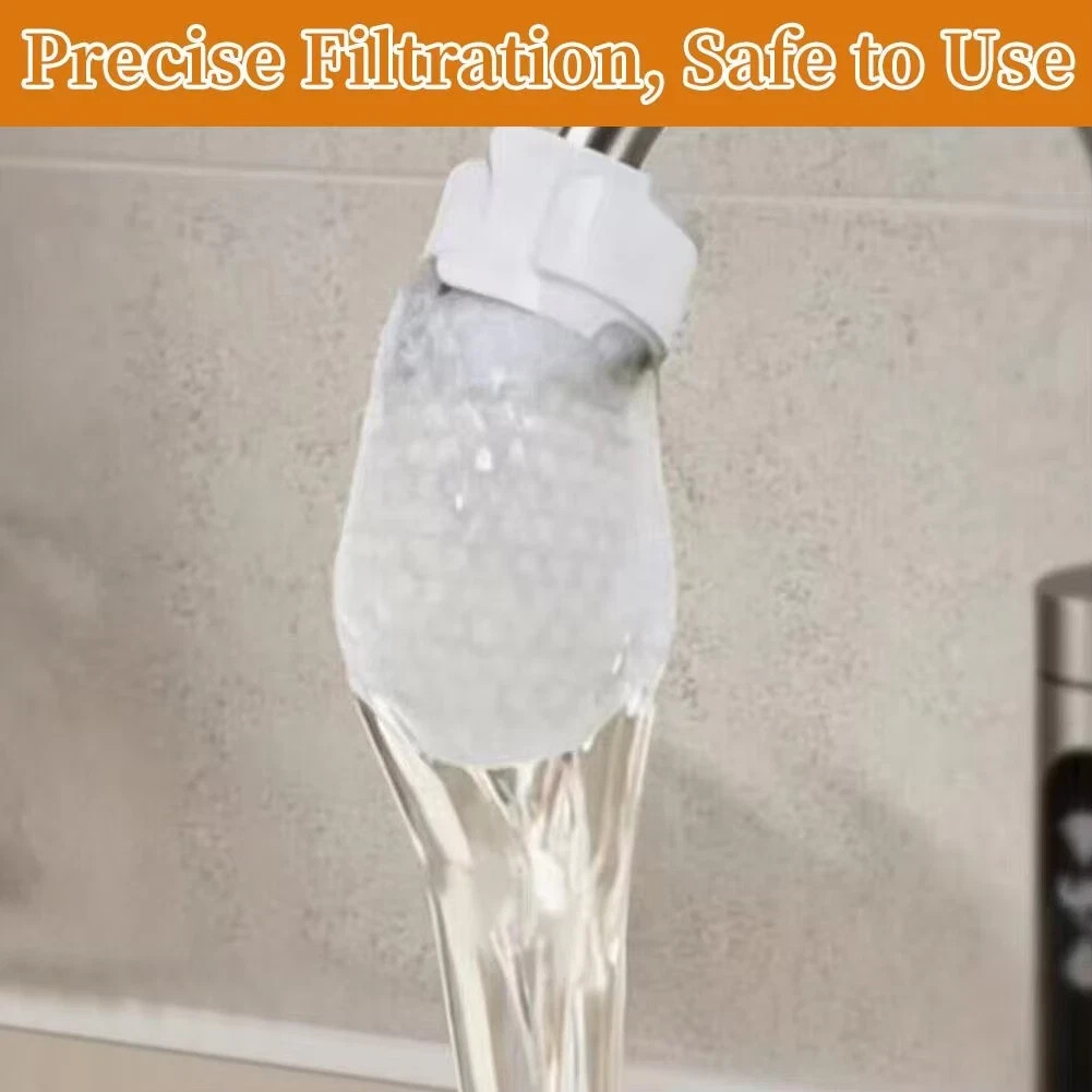 100PCS Cotton Filter Bag For Faucet, DIY Faucet Filter Cotton Bags Water Filters