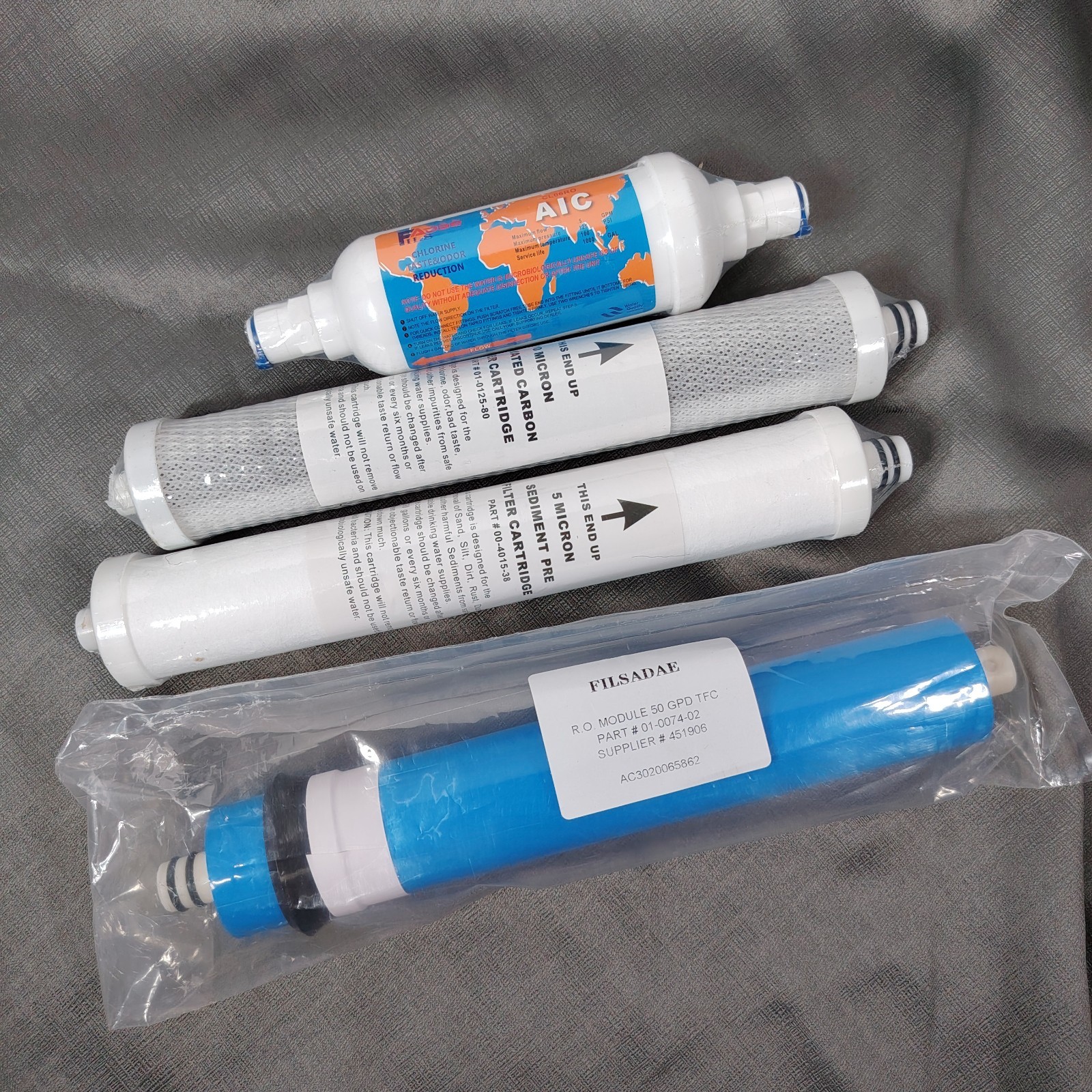 4pcs/SET~CL06RO CL-Series Replacement Inline Water Filter fits Microline,Sealed