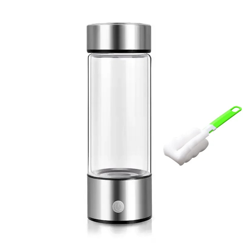 Hydrogen Rich Water Bottle Electric Generator Dual Chamber Cup US