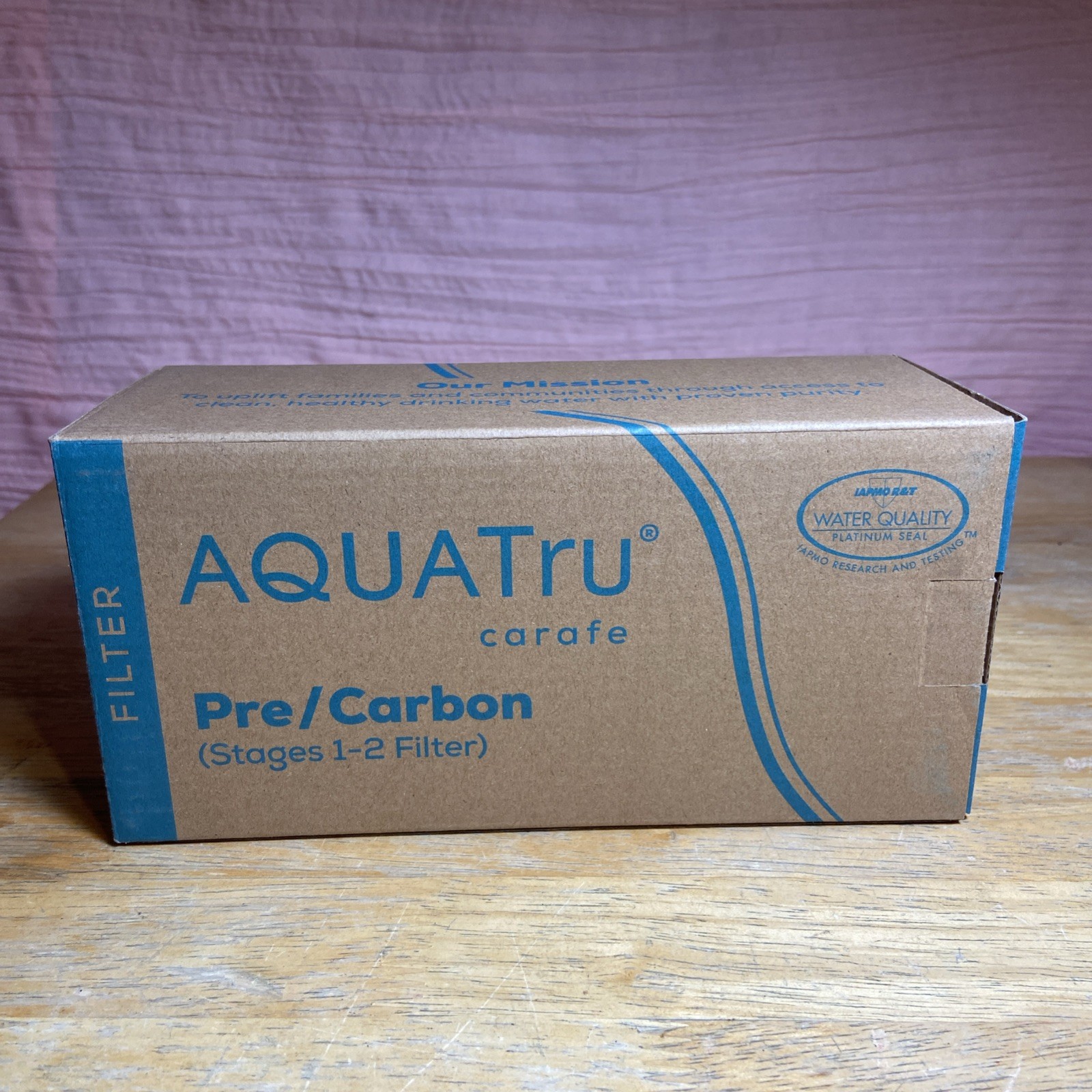 Open Box – AquaTru Carafe Pre/Carbon Stages 1-2 Sealed Filter, SKU 10AT100SF01