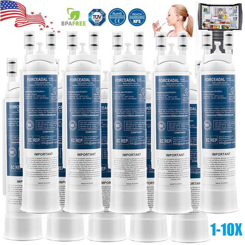 1/2/4/6/10 pcs for Frigidaire FPPWFU01 PWF-1 Refrige PurePour Water &Ice Filter