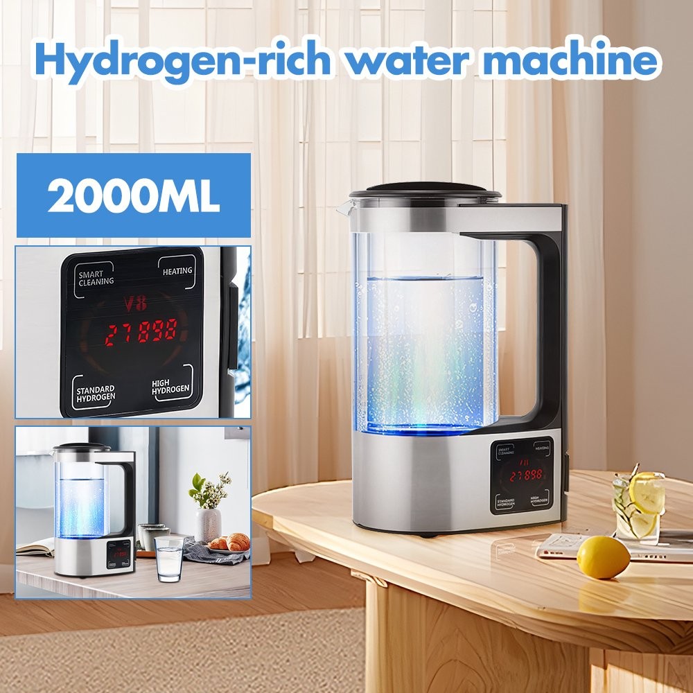 Water Kettle Electric Hydrogen Water Ionizer Generator Machine Water Generator
