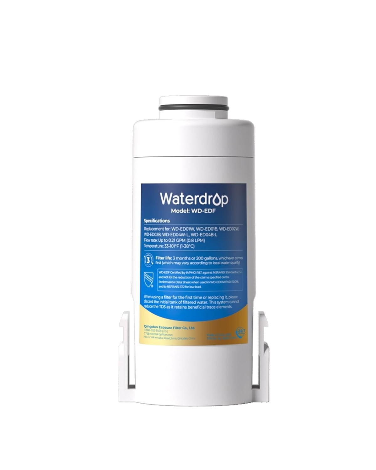 Simple Tool-Free Replacement Water Filter for Electric Pitchers | NSF Certified
