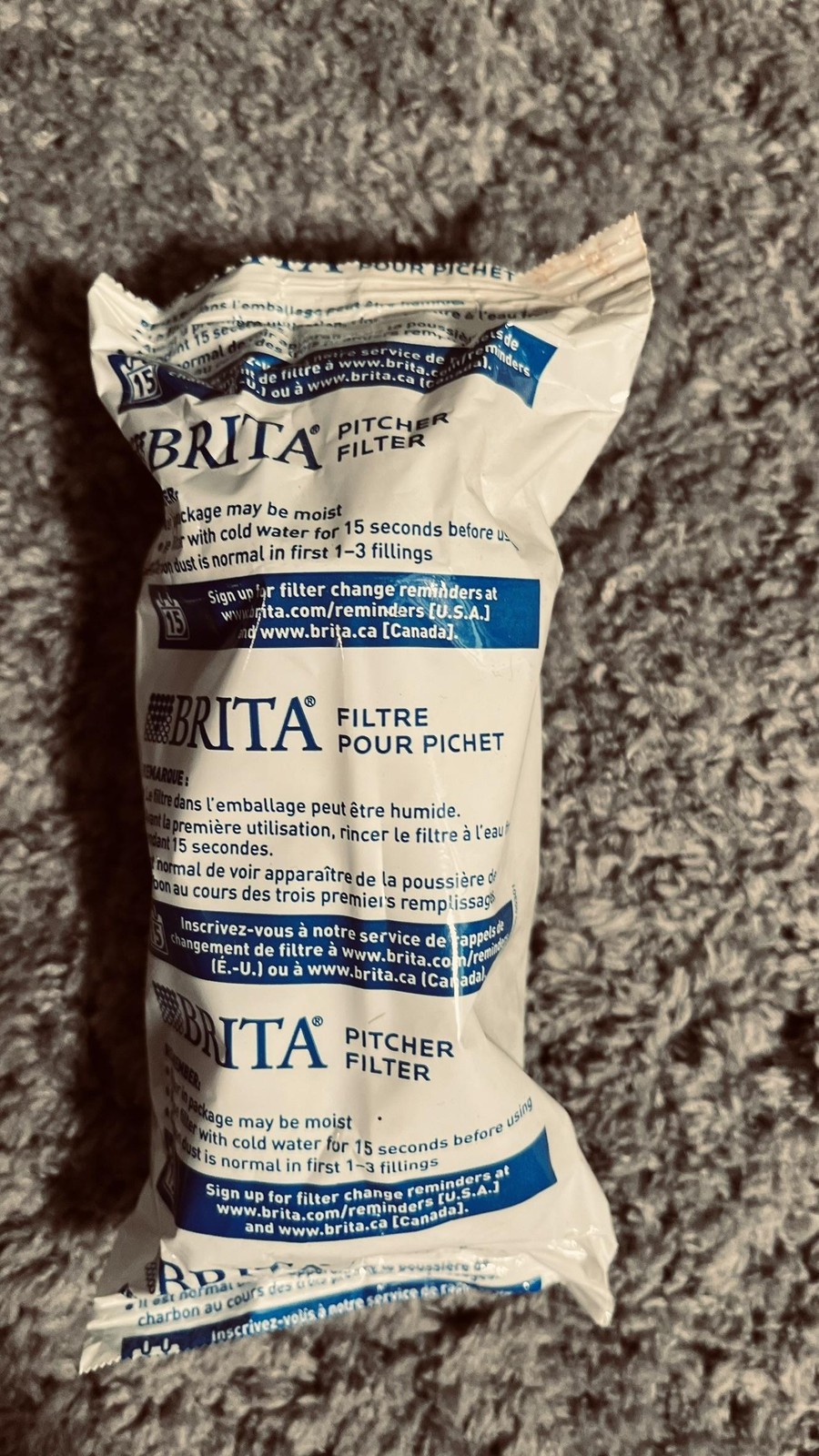 Brita Maxtra+ Pitcher Filter White Single Replacement Water Jug Cartridge Sealed