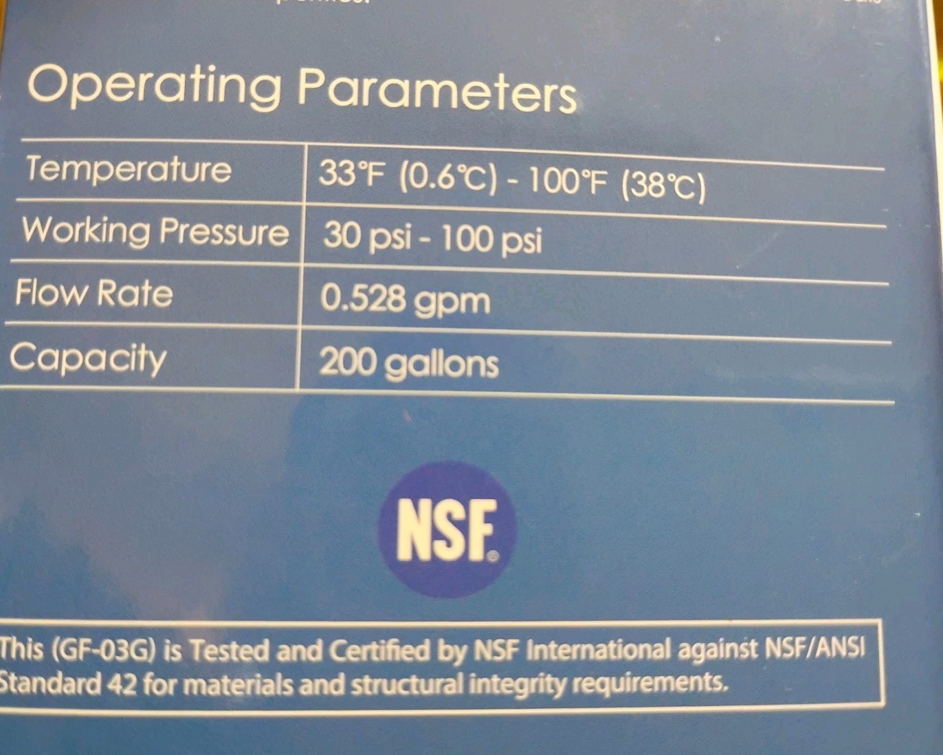 Glacier Fresh GF-03G Replacement Water Filter for SAMSUNG Refrigerator PLS READ!
