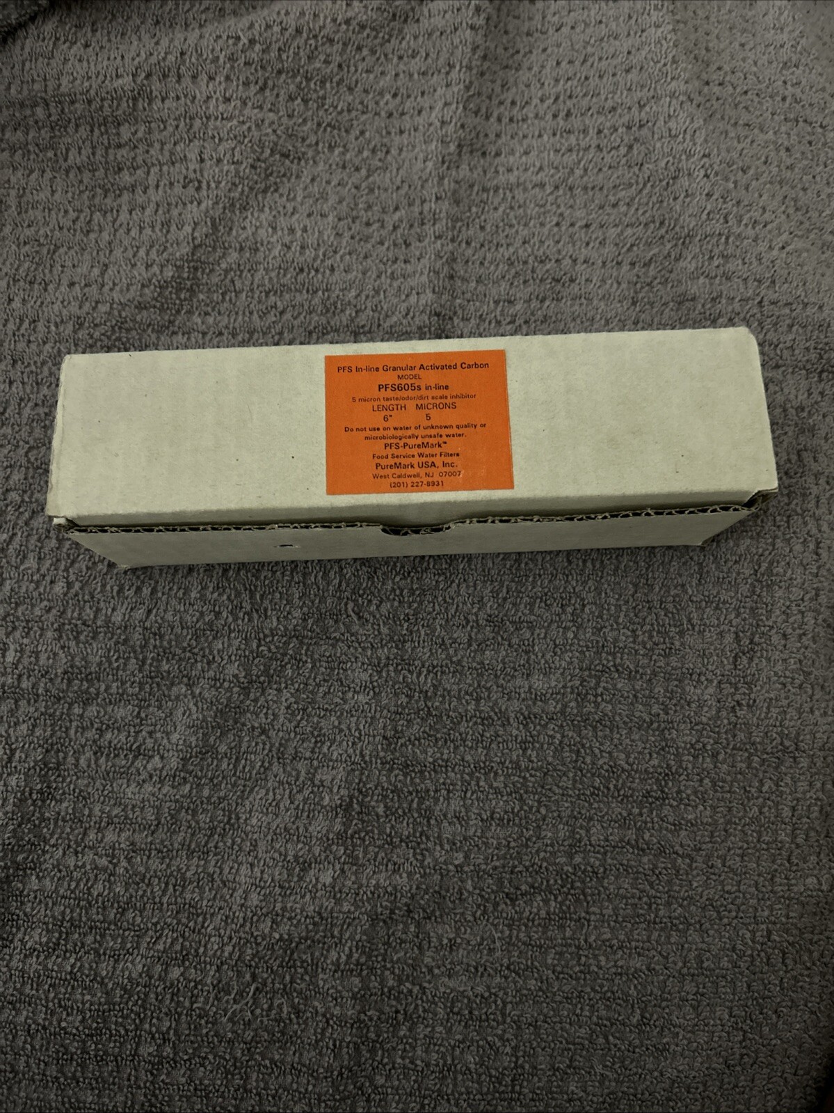 Puremark In-line Water Filter Model PFS605s (for ice maker) ICE-19-150