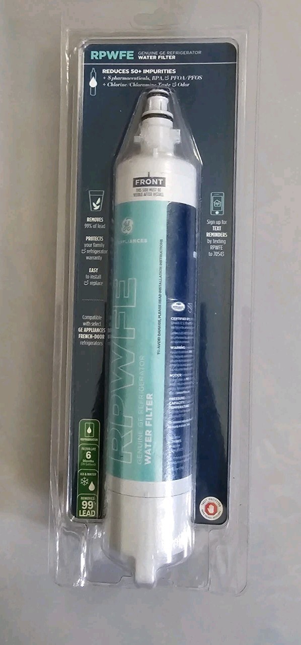 GE RPWFE Genuine Refrigerator Water Filter (WITH CHIP) New Sealed Filter