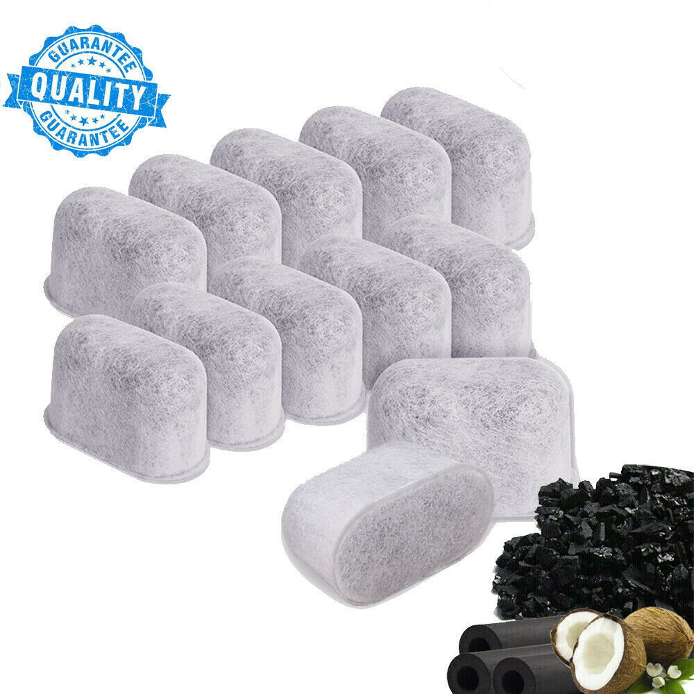 12PCS Charcoal Water Filter For Cuisinart Coffee Maker DCC DGB CBC series