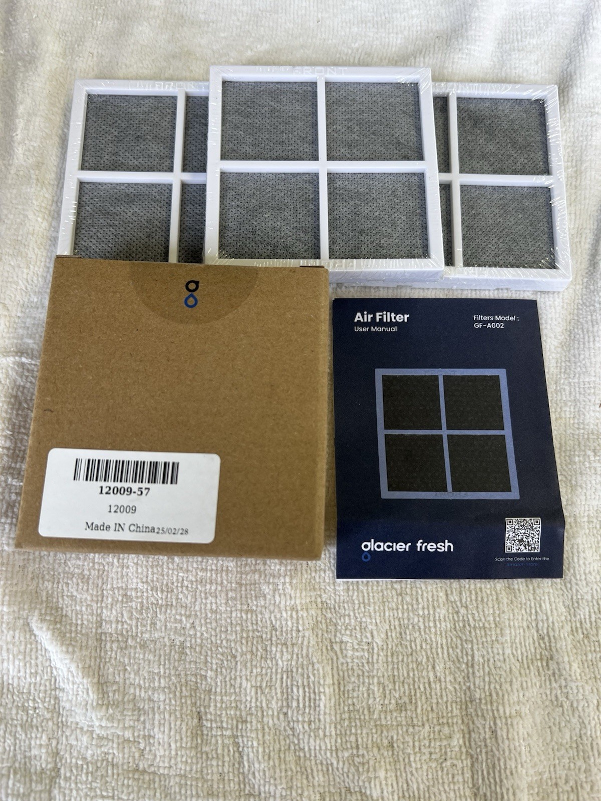 Glacier Fresh Air Filter GF-A002 For Lg LT120F and Kenmore 469918