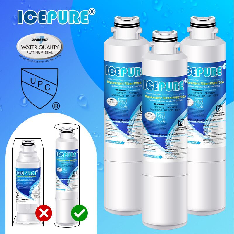 Fit For Samsung DA29-00020B-1 DA29-00020B HAF-CIN/EXP Fridge Water Filter 3 Pack