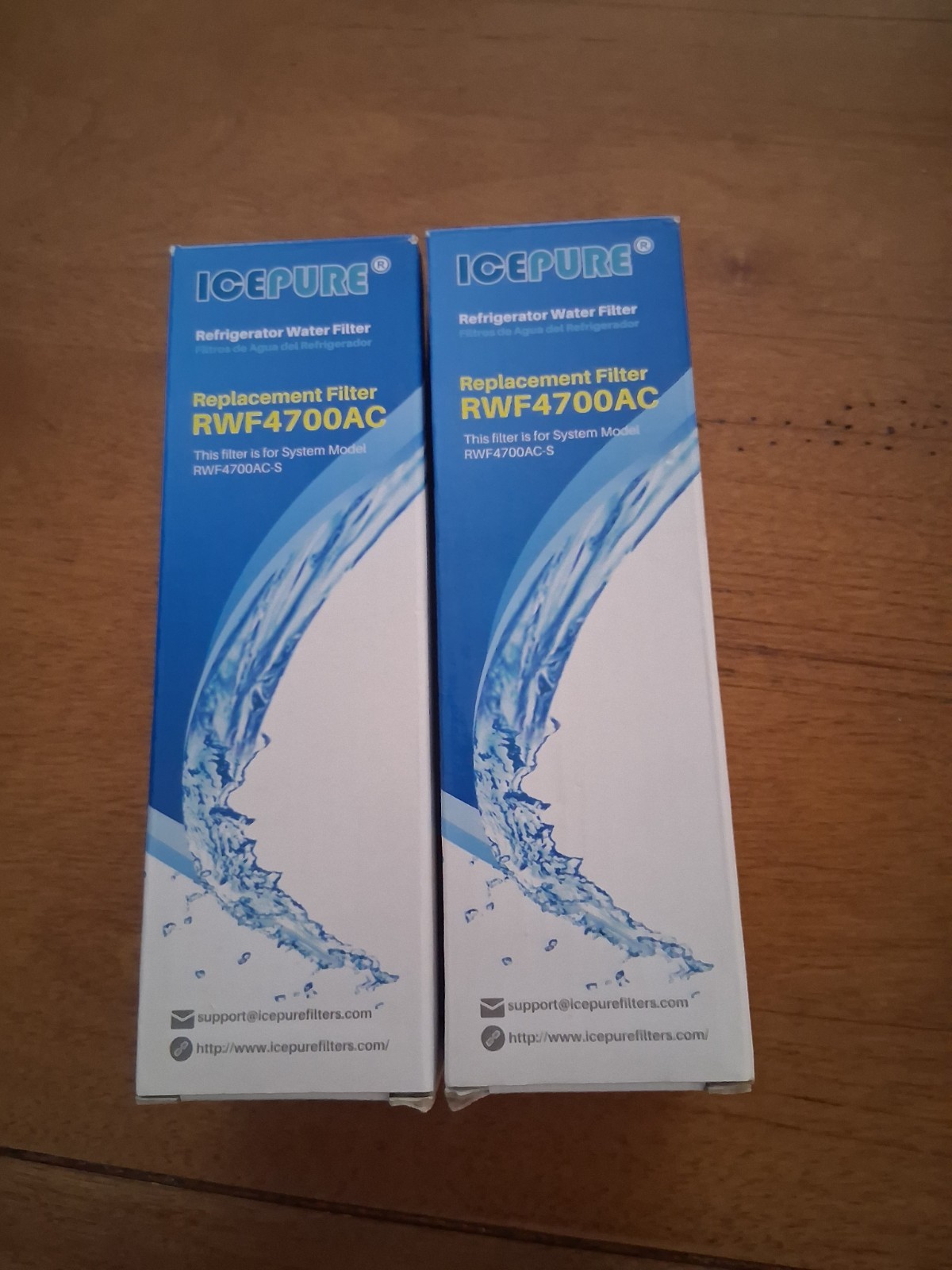 2 PK ICEPURE RWF4700AC LG & KENMORE Fridge Water Filter Replacement FREE SHIP