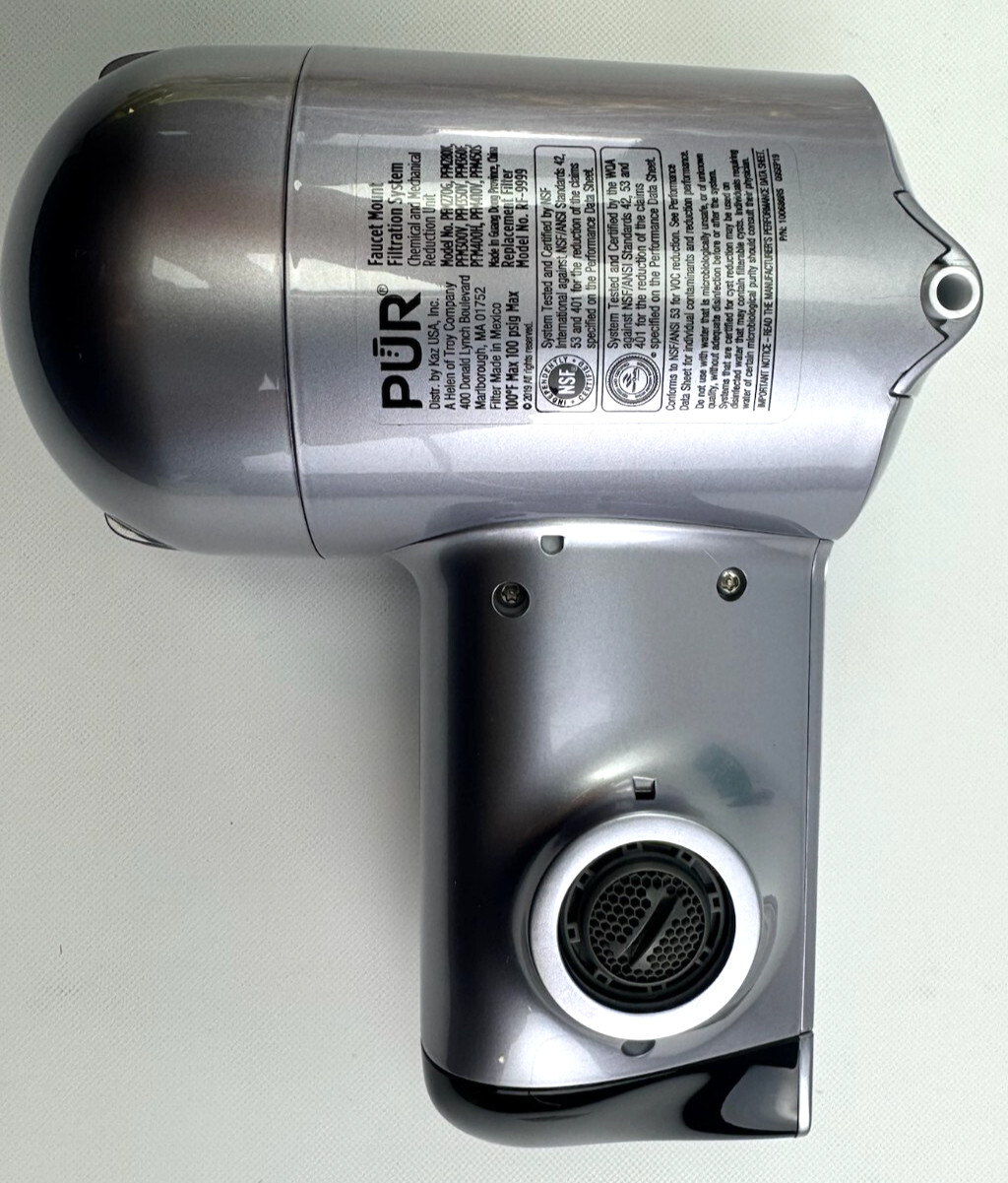 PUR PLUS Faucet Filtration System – Metallic Gray (PFM350V) w/ 3 Extra Filters