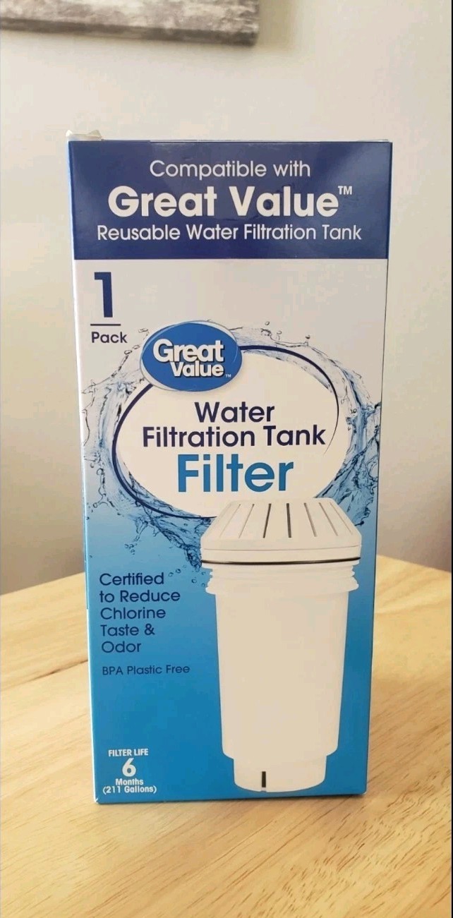 GREAT VALUE Replacement Water Filter GWF3 Alternative Compatible W/Vitapur GWF8