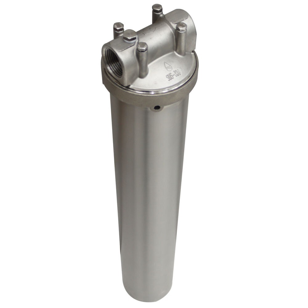 1″ NPT Stainless Steel Filter Housing Heavy Duty for 20″ Filter Cartridges