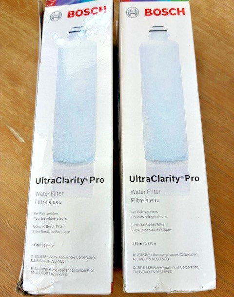 BOSCH/ Ultra Clarity Pro Refrigerator Water Filter/White #WFS200MF/WFS210MF/PK 2
