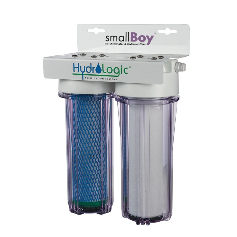 Hydro Logic Small Boy Water Filtration System De-Chlorinator Sediment Filter USA