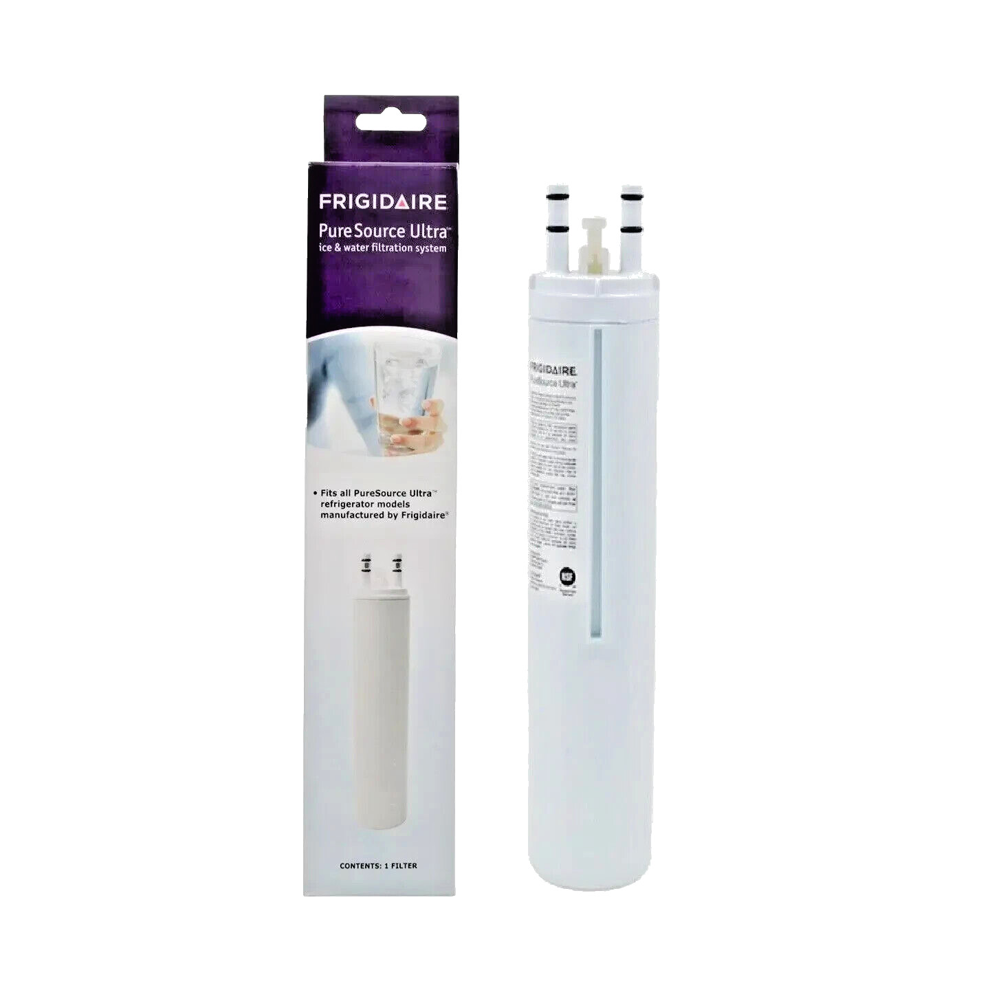 (2 Pack) Frigidaire ULTRAWF Pure Source Ultra Water Filter Replacement
