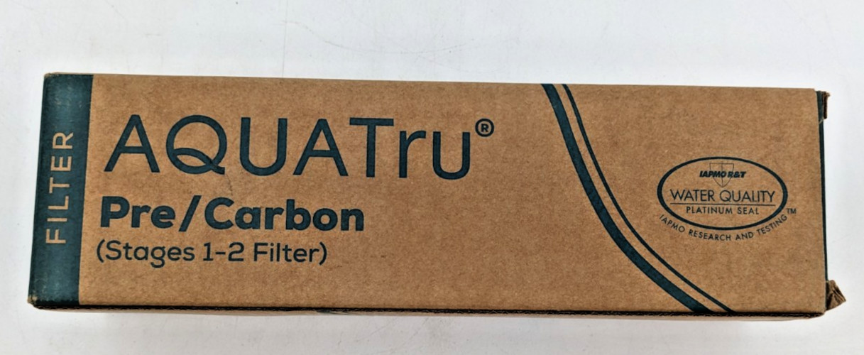 AquaTru Pre Carbon Water Filter Stages 1-2 Filter