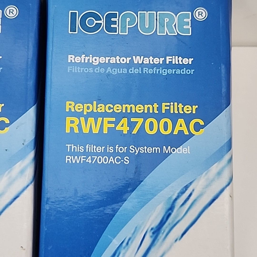 RWF4700AC Water Filter Fit for LT1000P, ADQ747935, LMXS28626D, LT1000PC 2PACK