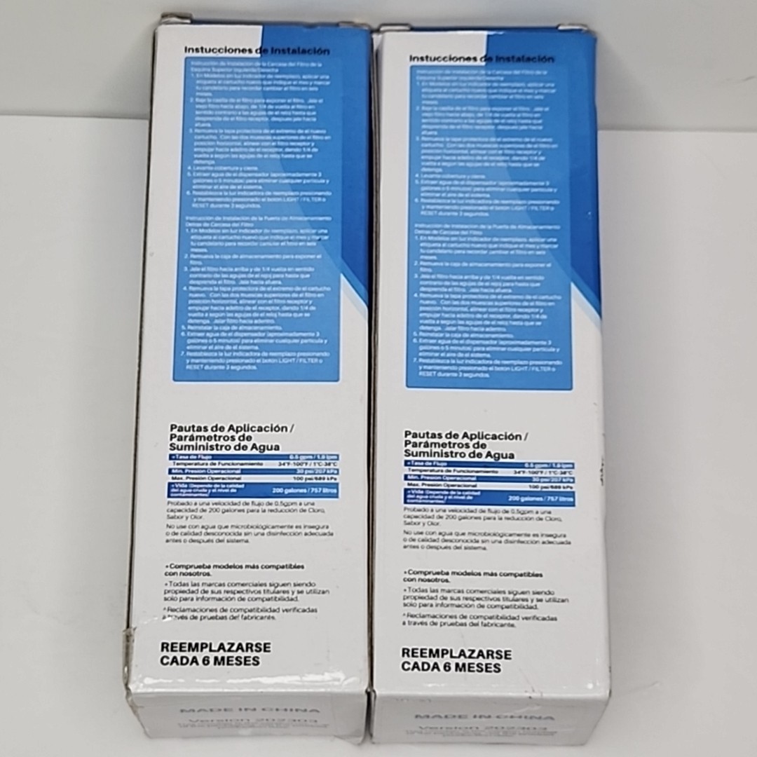 RWF4700AC Water Filter Fit for LT1000P, ADQ747935, LMXS28626D, LT1000PC 2PACK