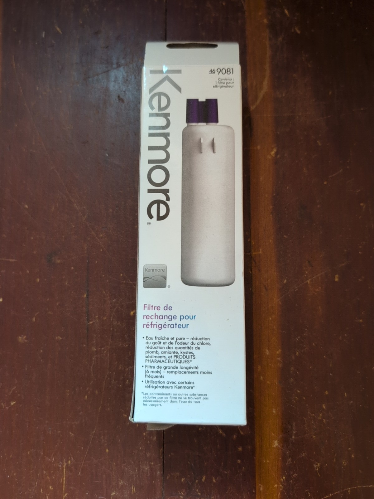 Kenmore Replacement Refrigerator Water Filter 469081 Open Box Filter Sealed
