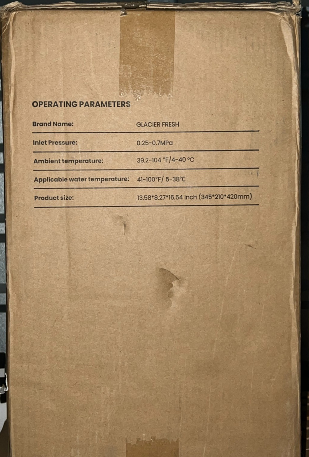 Glacier Fresh GFU03 Under Sink Reverse Osmosis Filter System