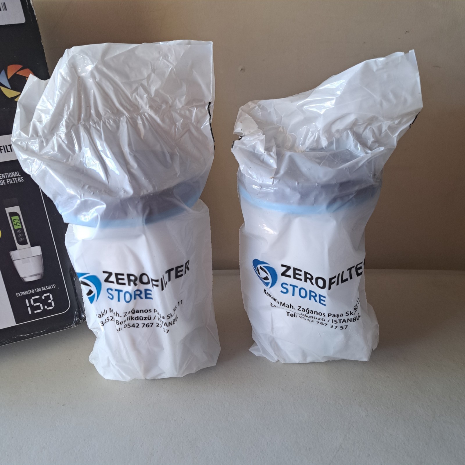 ZeroFilter ZR-017 Replacement Water Filters for Pitchers and Dispensers 2 Pack