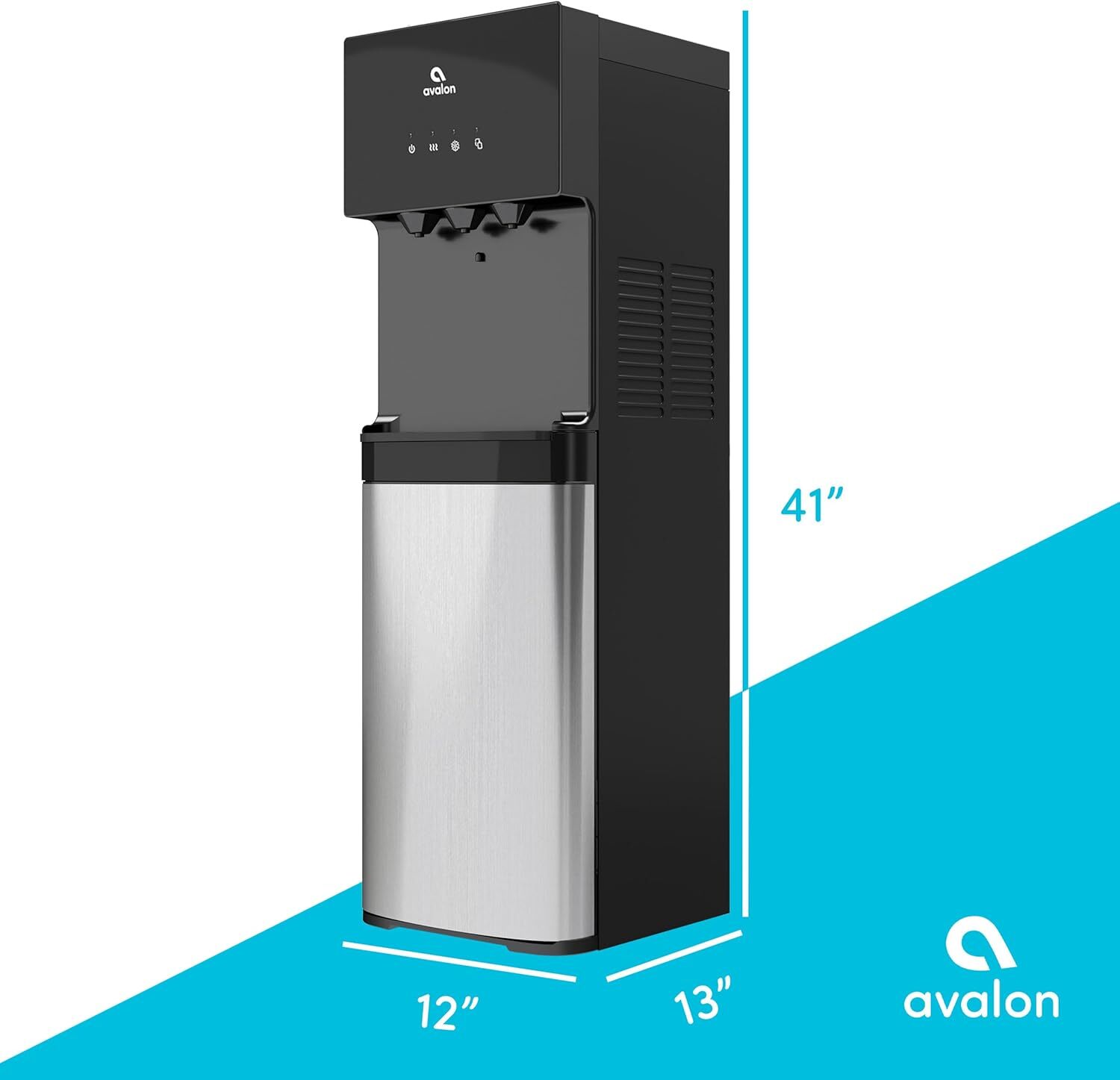 Avalon Bottom Mount Water Dispenser with BioGuard – 3 Temperature Settings