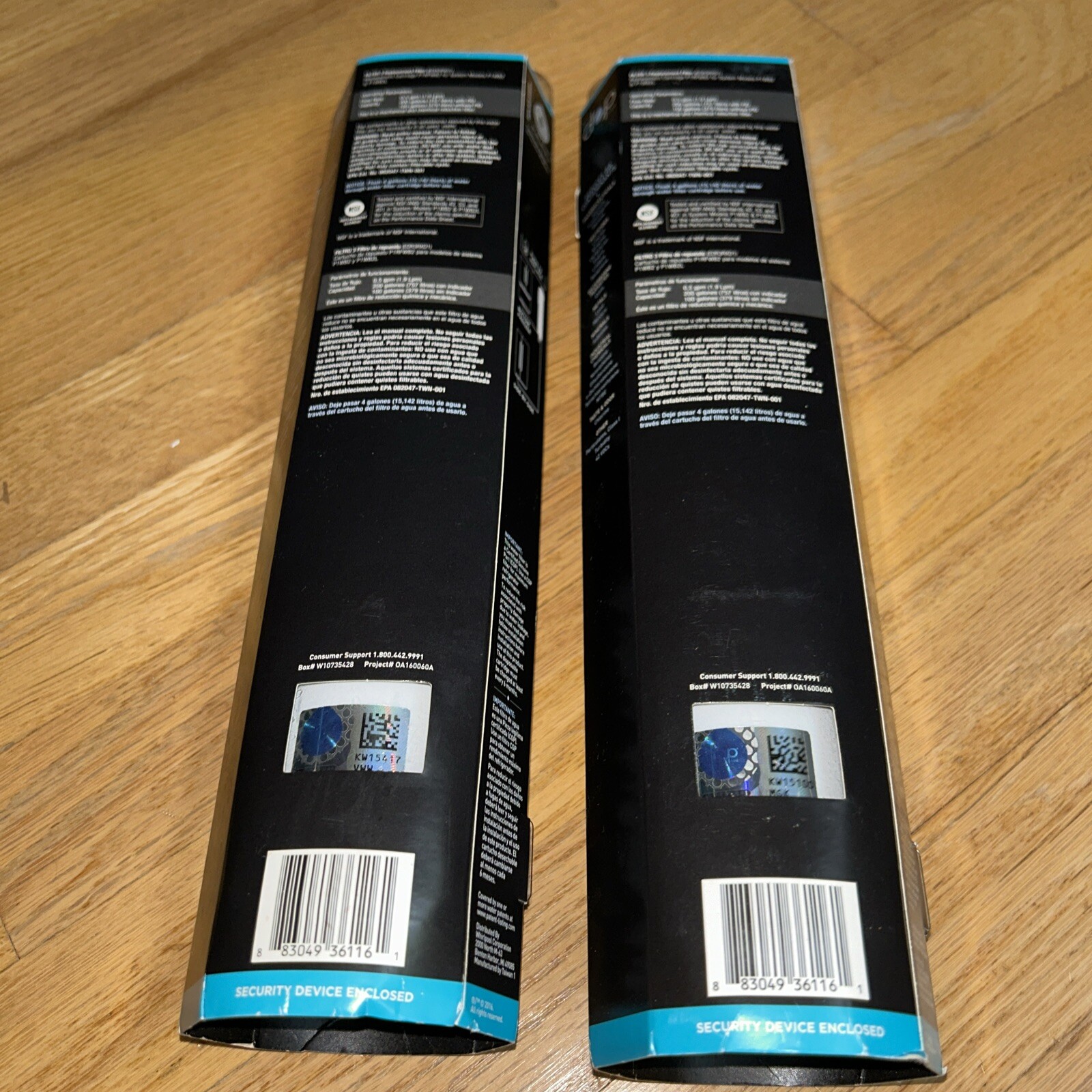 2 – Genuine EVERYDROP ICE & WATER Refrigerator Filter #3 PUR Filtration 6 Months