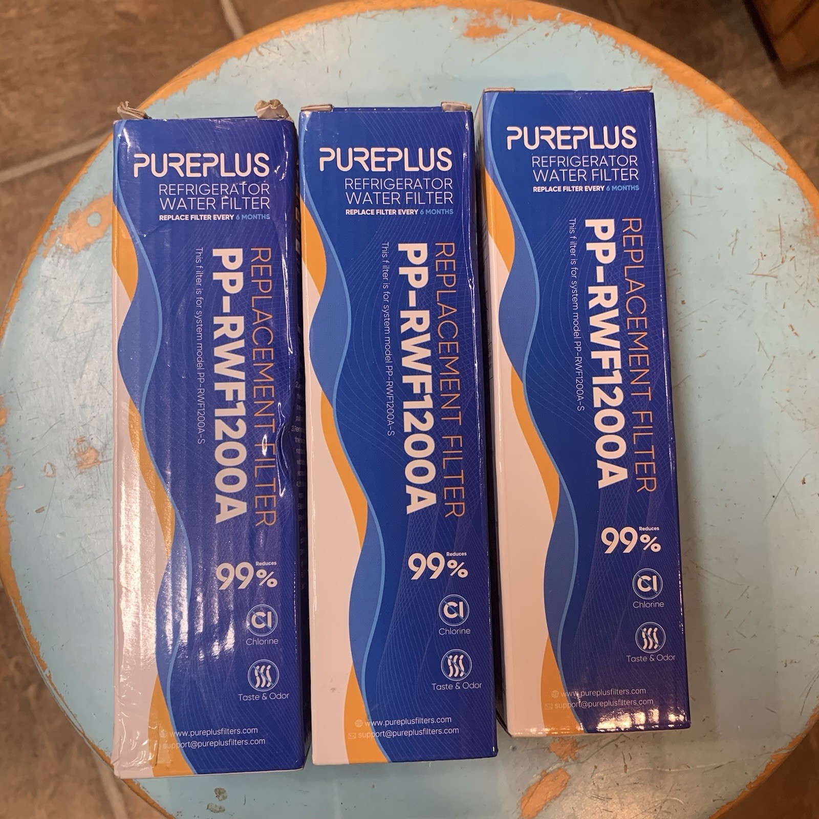 PurePlus Replacement Water Filter PP-RWF 1200A NEW SEALED- 3 Pack