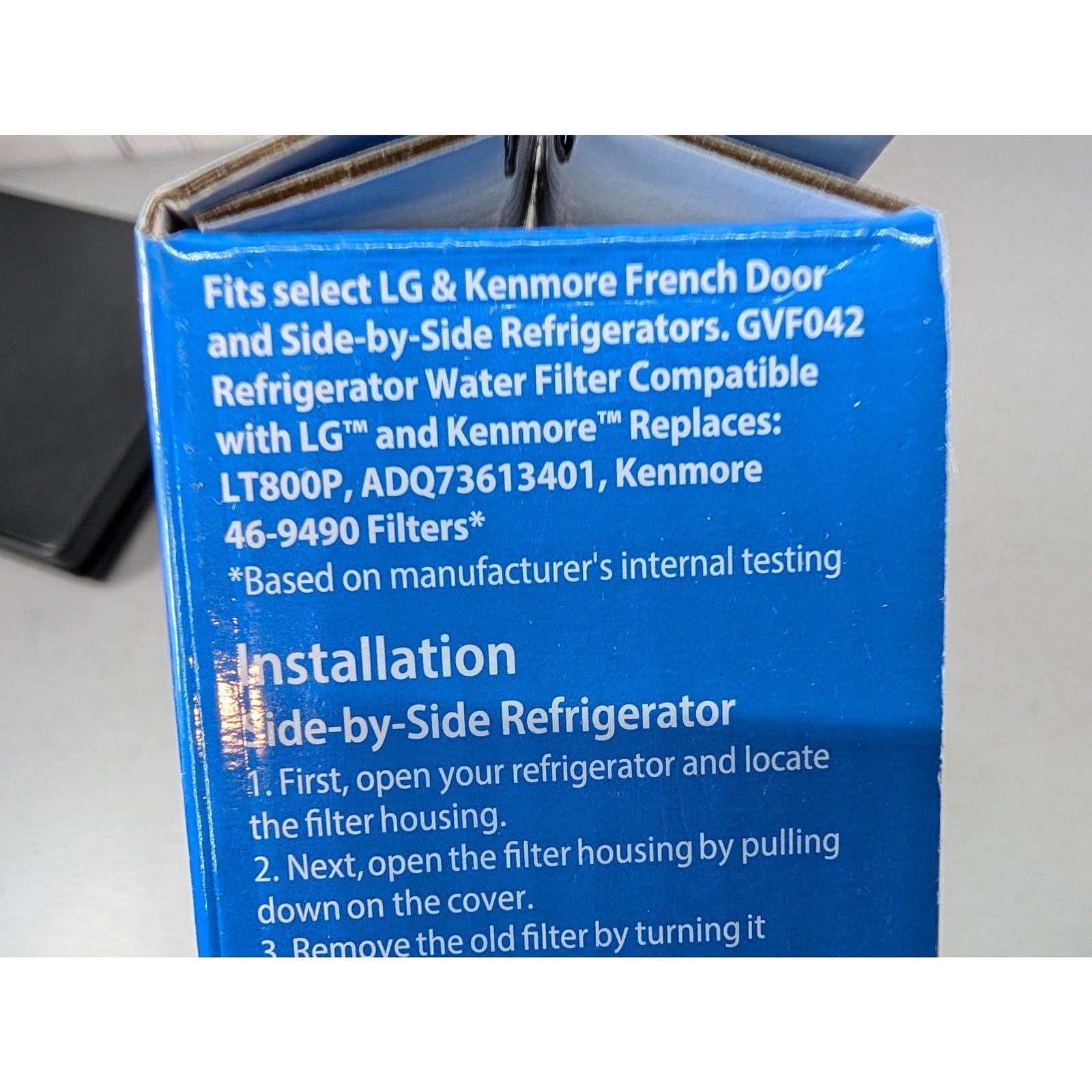 Great Value Refrigerator Filter GVF042 Replaces LG LT800P 6 Months 200 Gal NEW