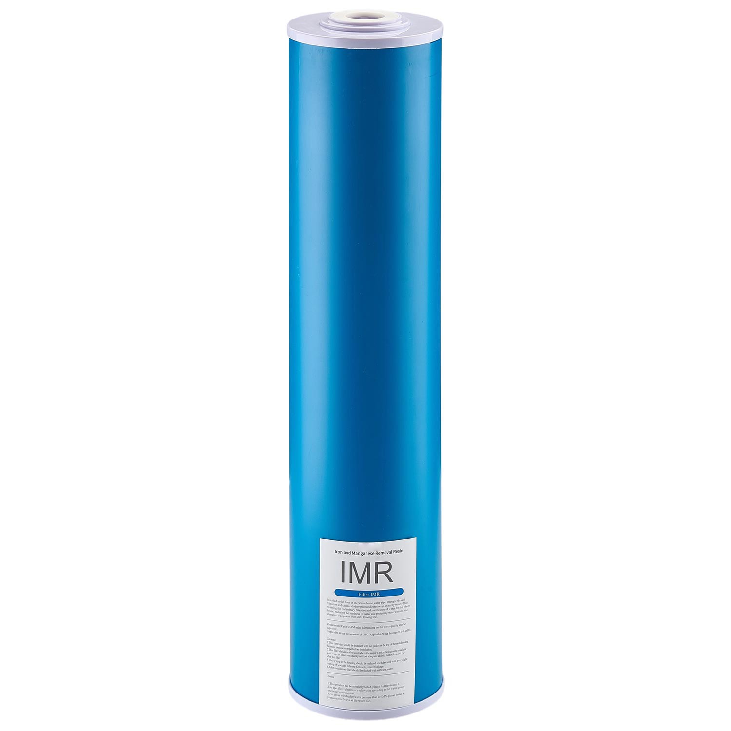 Whole House Water Filter Replacement Cartridge IMR 4.5″ x 20″ Iron & Manganese