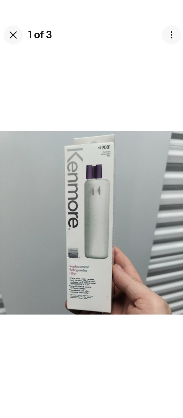 Kenmore 9081 469081 46-9930 Replacement Refrigerator Ice Water Filter