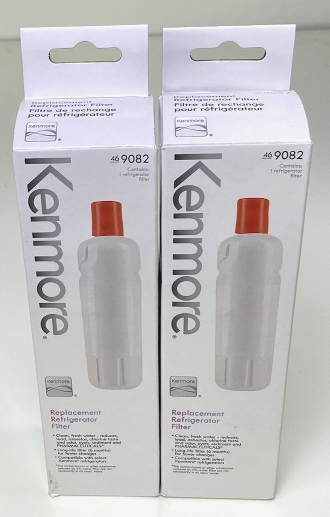 2- New, 9082 Replacement Refrigerator Filter Kenmore 46-9082,46-9903, Free Ship