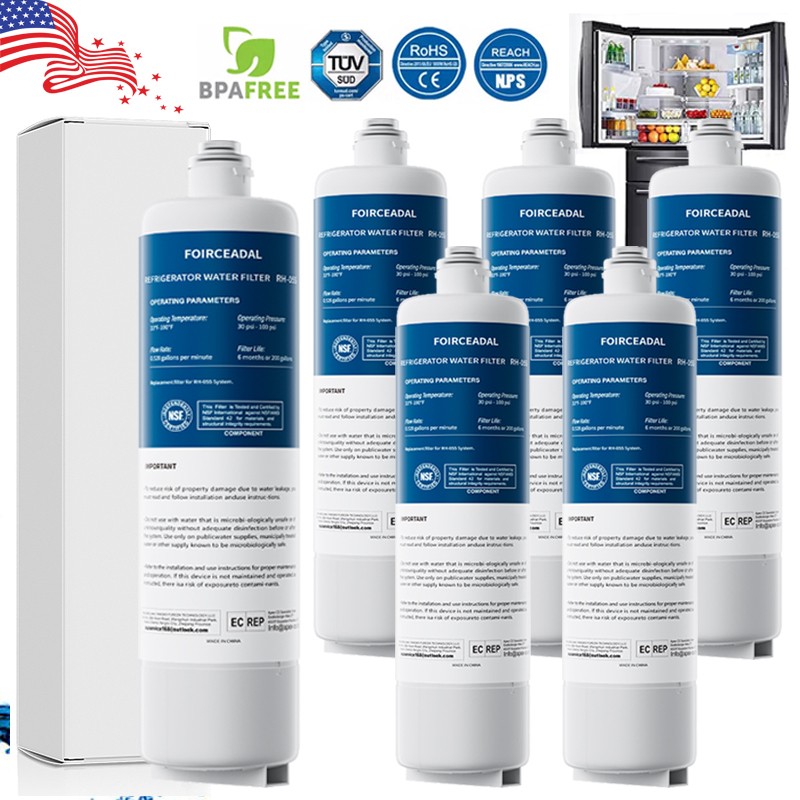 2/4/6X For Bosch Ultra Clarity Pro BORPLFTR55 Refrigerator Water Filter WFC100MF