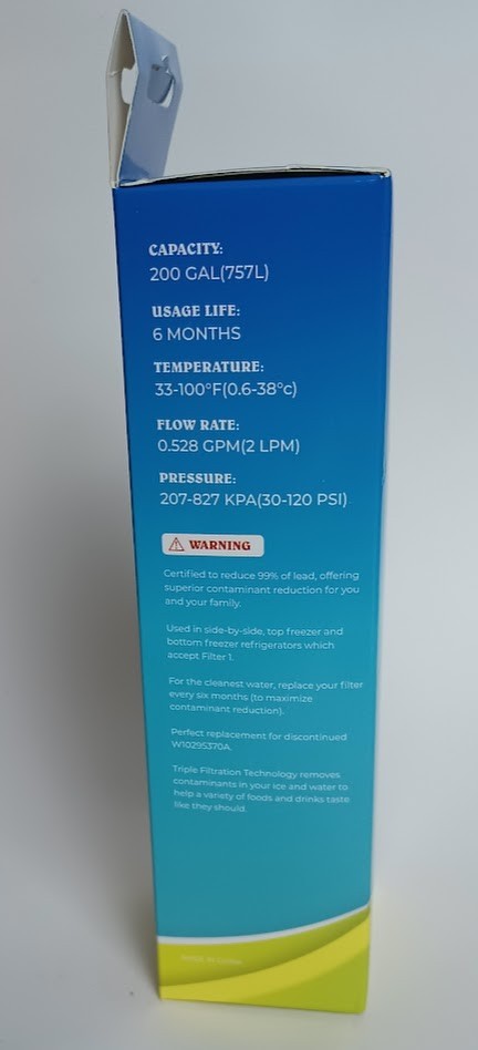 Leave Water Filter 1 LV-370A For Kenmore 46-9081 NEW Sealed FREE SHIP 1RXD1
