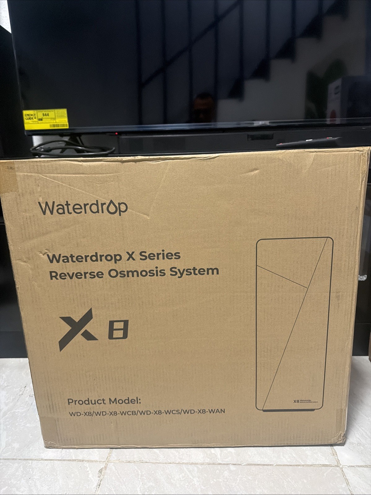 Waterdrop X8-Alkaline Mineral pH+ Reverse Osmosis System, 10-Stage Filtration