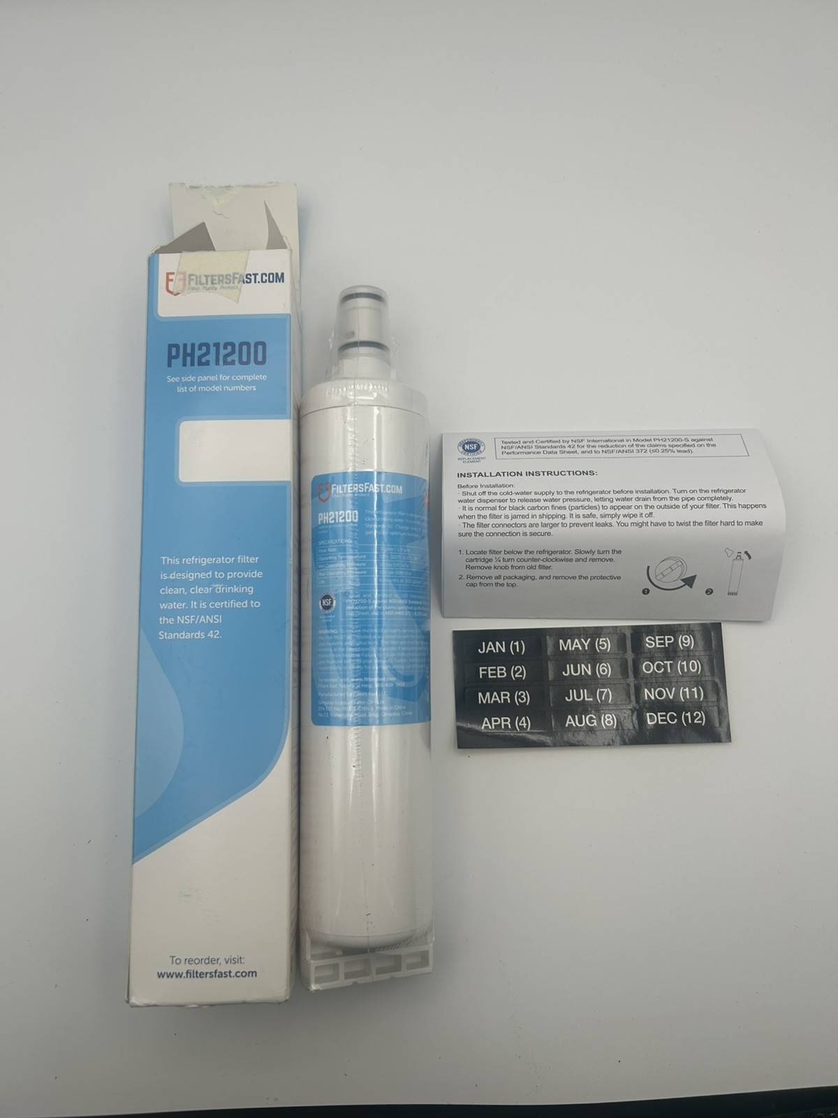 Filters Fast FF21200 Replacement for Whirlpool 4396508 4392857 Kitchen Aid Water