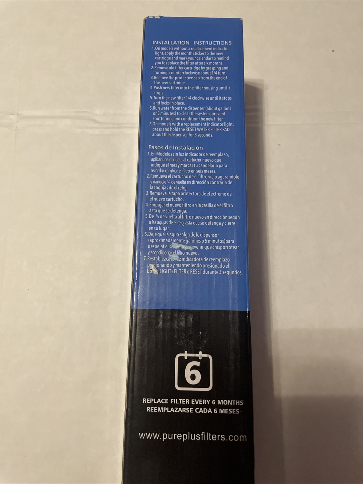 NEW Pureplus Refrigerator Replacement Filter PP-RWF1000A-S / LT600P / 469990