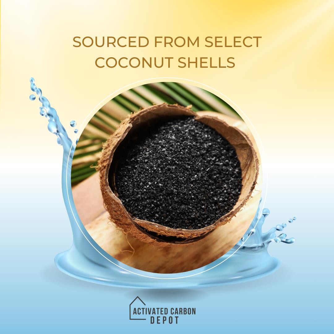 12×40 Liquid Phase Coconut Shell Prewashed Activated Carbon