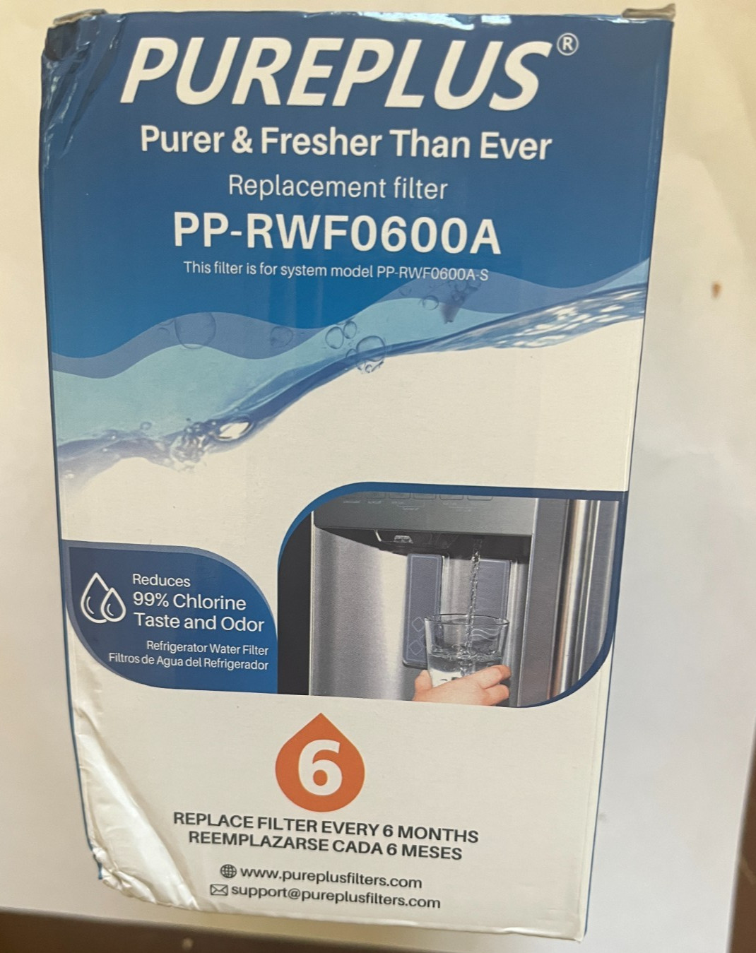 Pureplus Replacement Water Filter PP-RWF0500A Sealed New In Box CHEAP